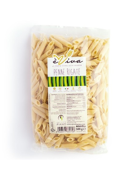 Penne Rigate Trafilate al Bronzo, Grano Italiano | Agricola Piano