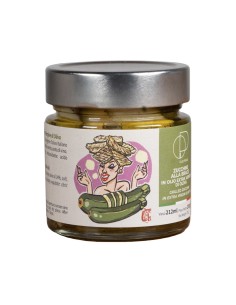 Bio Gegrillte Zucchini in Öl - Italienische Delikatesse | 212ml