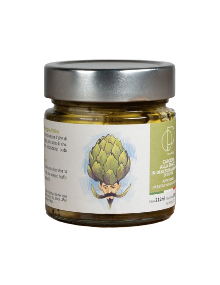 Carciofini alla Brace in Olio Extravergine - Puro Gusto Pugliese!