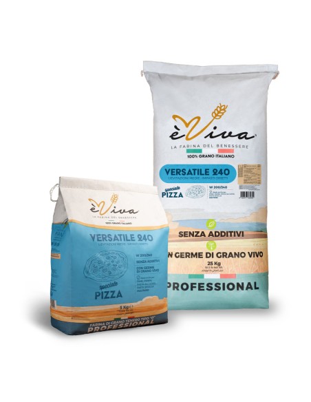 Typ 505 Weichweizenmehl für Neapolitanische Pizza – Versatile 240