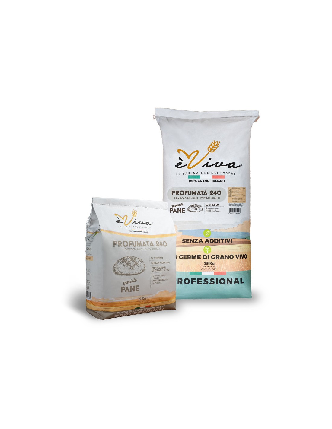 Profumata 240 | Strong Flour/Bread Wheat flour Italian type 1 with wheat germ