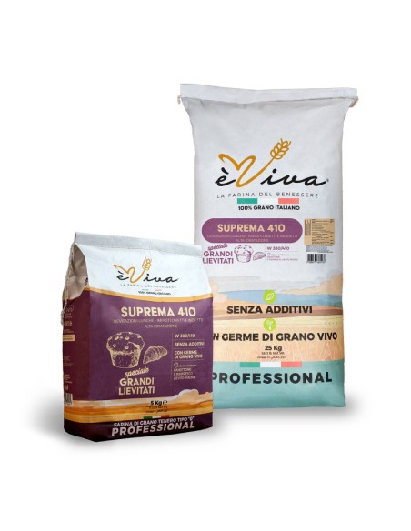 Suprema 410 | Farine Forte Type 55 avec Germe de Blé pour Panettone