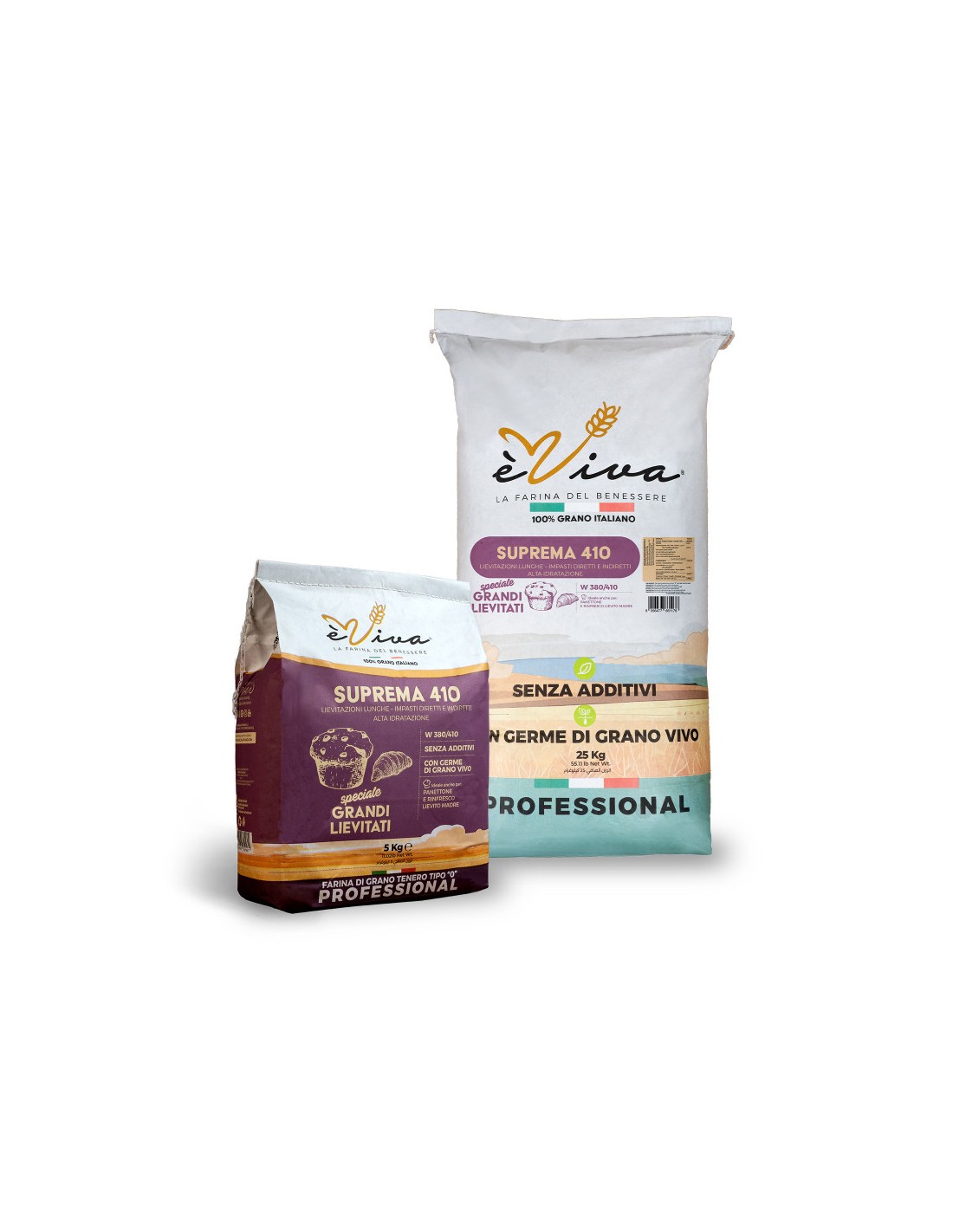 Suprema 410 | Strong Type 0 Flour with Wheat Germ for Panettone