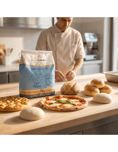 All-purpose Wheat Flour Type "0" with Wheat Germ for Neapolitan Pizza