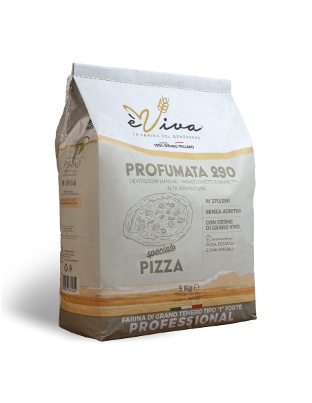 Professional Pizza Kit — Mediterranea + Profumata 290 + Senatore Cappelli | Agricola Piano