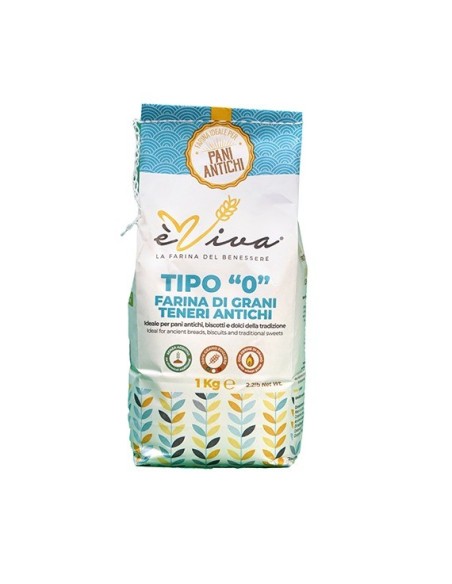Antica 2000 | Italian Type "0" Flour from Ancient Grains with Wheat Germ