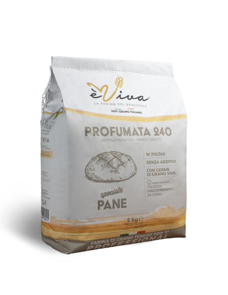 Profumata 240 | Strong Flour/Bread Wheat flour Italian type 1 with wheat germ