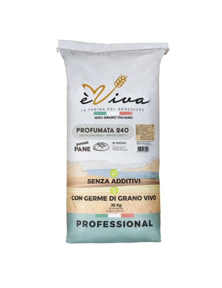 Profumata 240 | Strong Flour/Bread Wheat flour Italian type 1 with wheat germ