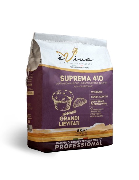 Suprema 410 | Strong Type 0 Flour with Wheat Germ for Panettone