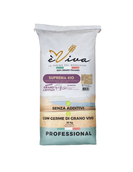 Suprema 410 | Strong Type 0 Flour with Wheat Germ for Panettone