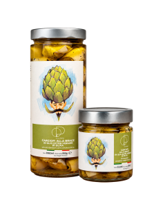 Carciofini alla Brace in Olio Extravergine - Puro Gusto Pugliese!