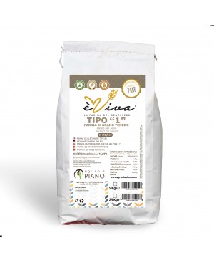 Strong white bread flour Italian type 1 with wheat germ 5 kg