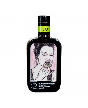 Petrilli | Italian Organic Extra Virgin Olive Oil, Art Bottle, Cold-Pressed500 ml