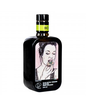 Petrilli | Italian Organic Extra Virgin Olive Oil, Art Bottle, Cold-Pressed500 ml