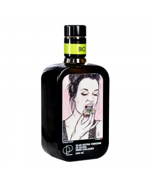 Petrilli | Italienisches Bio-Natives Olivenöl extra, Kunstflasche, Kaltgepresst  500 ml