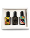 Gourmet Gift Set | Trio of Italian Organic Extra Virgin Olive Oil 100ml - Unique Design, Perfect for Any Occasion