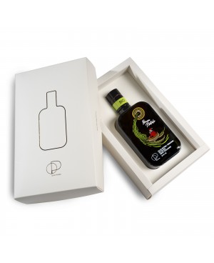 Natale: Confezione Regalo Personalizzabile, EVO Bio Peranzana 500ml - Ideale Regalo Aziendale
