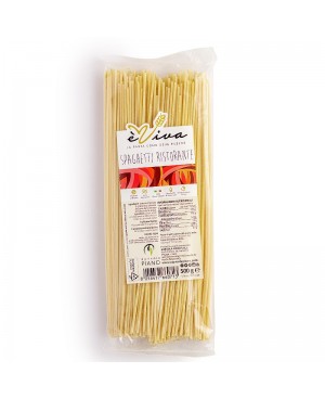 Spaghetti | Pasta èViva avec Semoule Remoulue - Pâtes artisanales tirées au bronze avec Blé Italien 100% - Séchage Lent