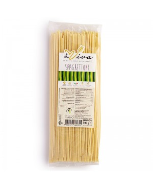Spaghettoni | Artisanal èViva Pasta - Bronze-Drawn with Re-Milled Semolina from Italian Wheat