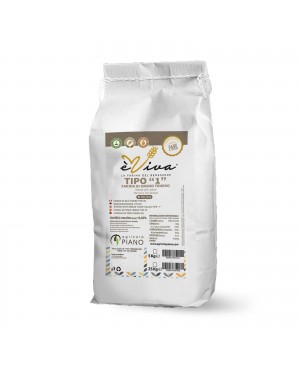 Italian Type 1 | Strong Flour/Bread Wheat Flour - Natural Italian Flour without Additives, with Wheat Germ