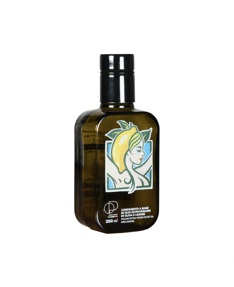 Condiment à base d’huile d’olive bio et citron – 250 ml