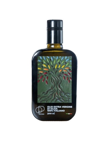 Cuore di ceramica 500 ml — olio EVO Bio Peranzana