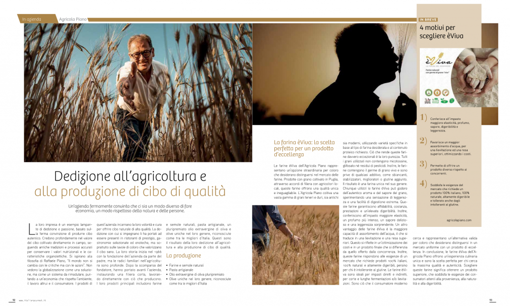 Agricola Piano Onorata da  Agricola Piano Onorata da