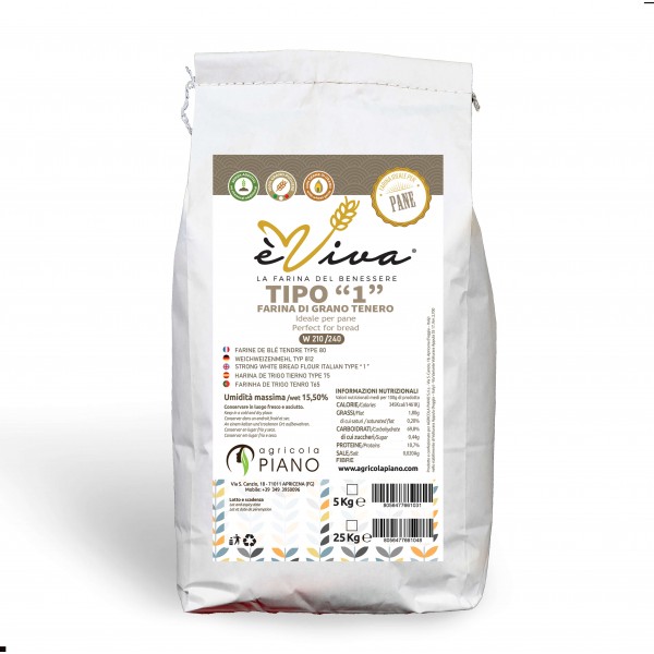 farina tipo 1 per pane