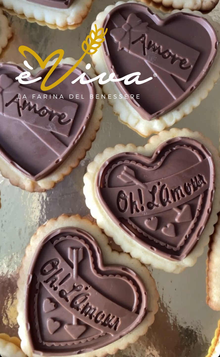 Ricetta Biscotti al Cioccolato per San Valentino Ricetta Biscotti al Cioccolato per San Valentino