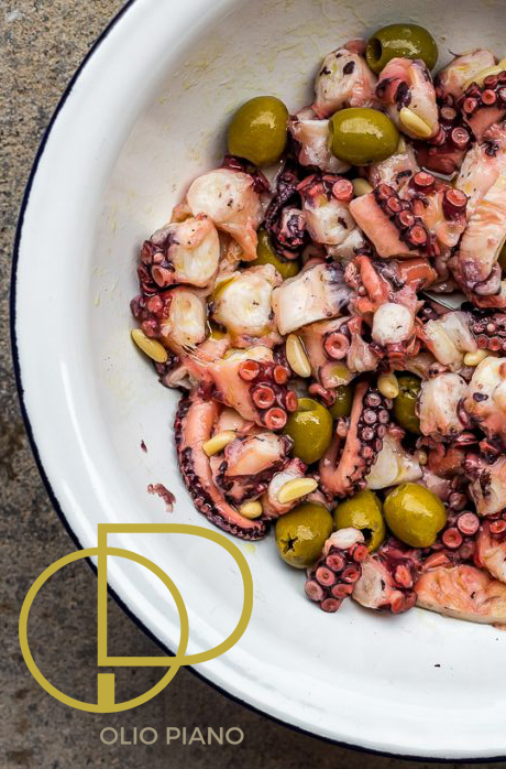 Insalata di polpo con olive Peranzana Insalata di polpo con olive Peranzana