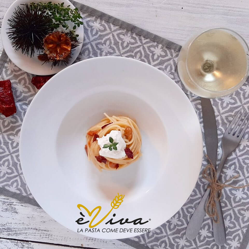 Linguine con i ricci Linguine con i ricci