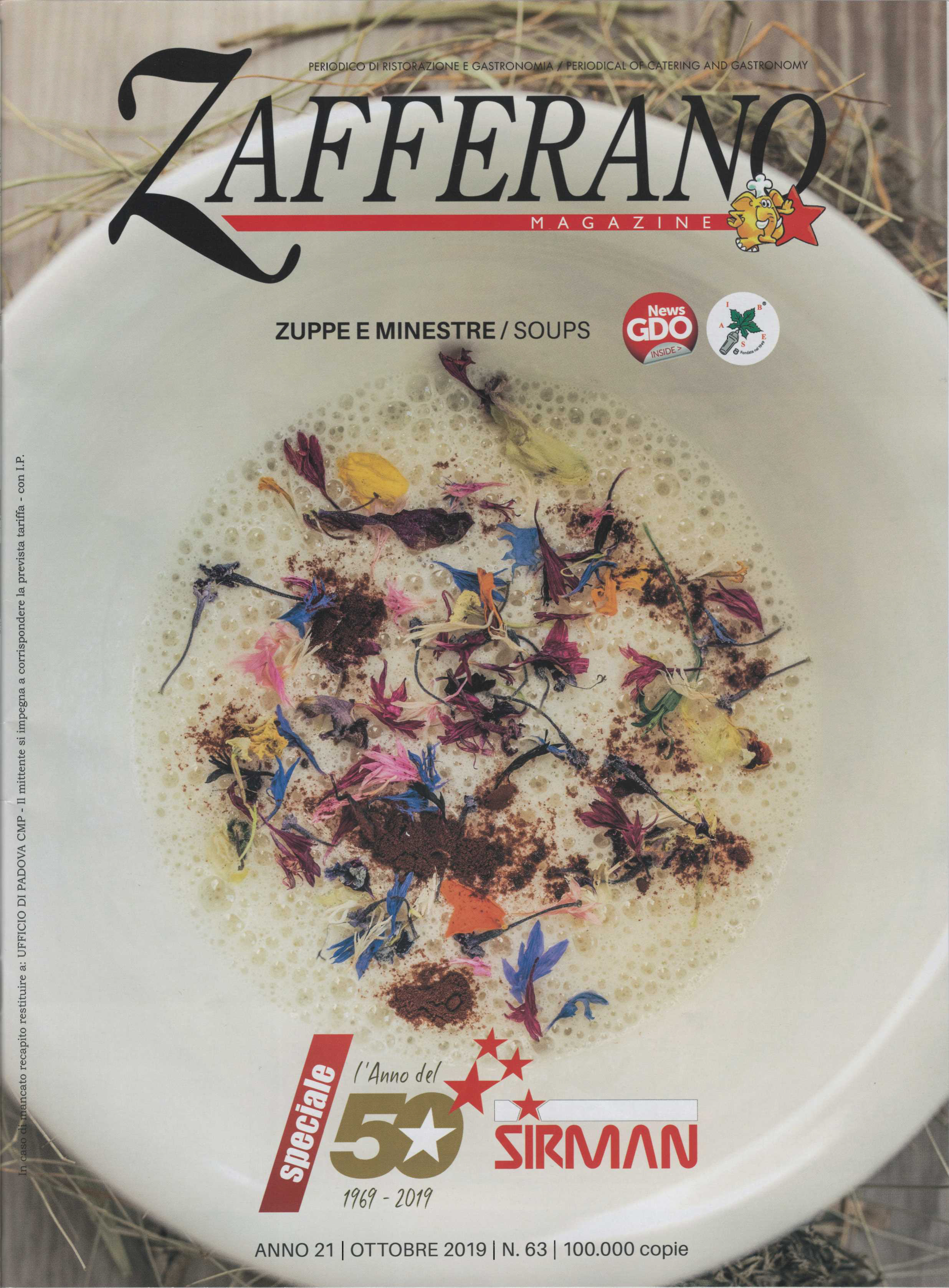 Olio Extravergine di Oliva Bio Peranzana: Riconoscimento su Zafferano Magazine 2019