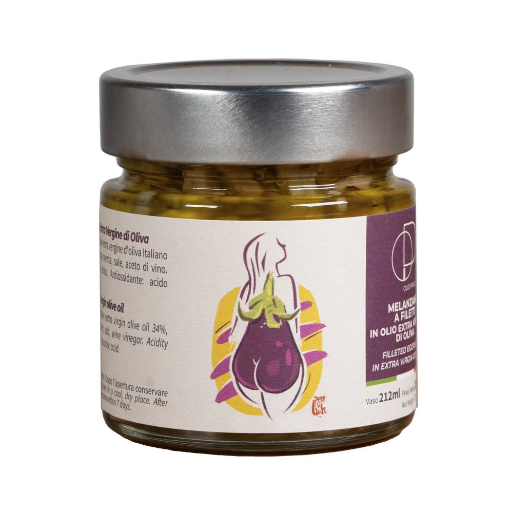 Melanzane Sott'Olio | Melanzane a Filetti in olio extravergine pluripremiato 212  100% Italiane, Ricetta antica